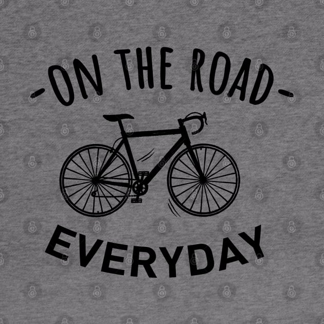 On the road everyday with bike by Mr Youpla